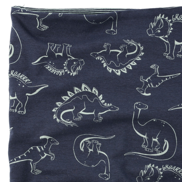 Snood voor jongens met dinoprint