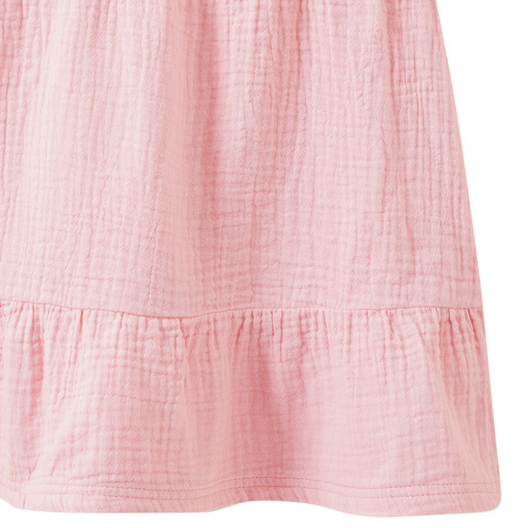 Baby Musselin-Kleid mit Volant