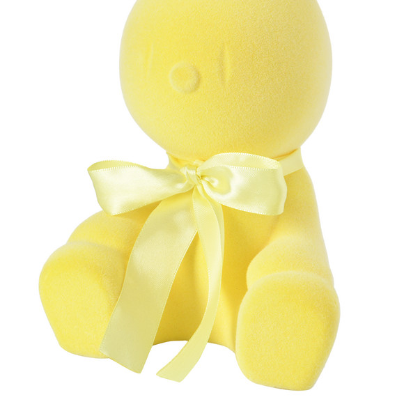 Decoratief konijn in fluweellook