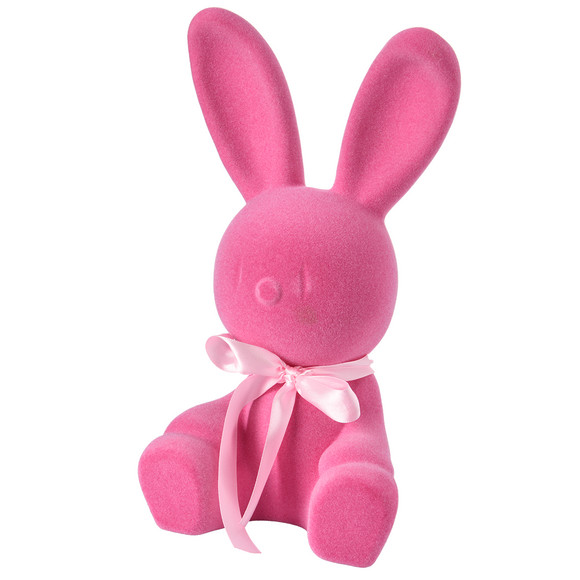 Deko-Hase in Samt-Optik