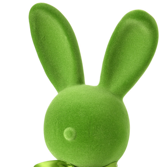 Decoratief konijn in fluweellook