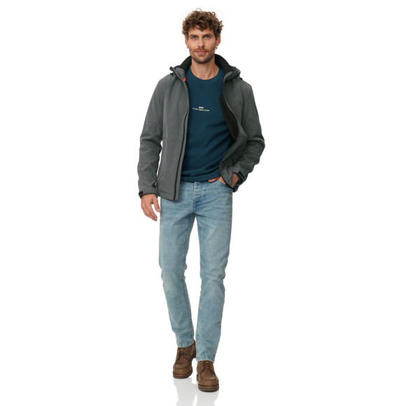 Herren Softshelljacke mit drei Taschen