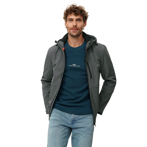 Herren Softshelljacke mit drei Taschen