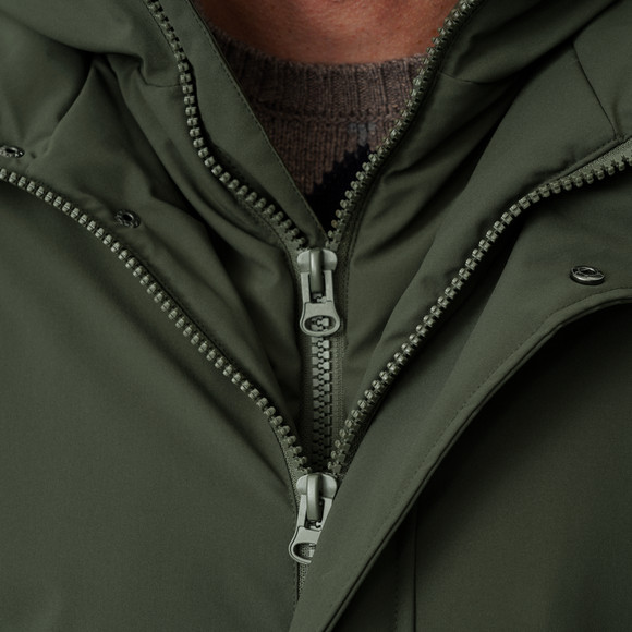 Herren Parka mit Kapuze