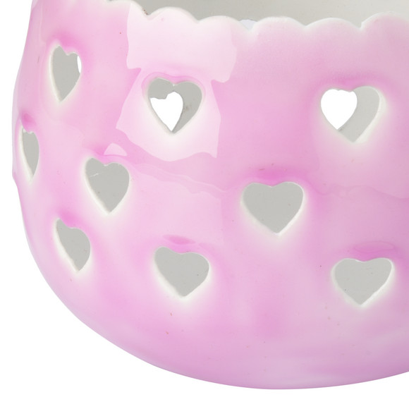 Metalen theelichthouder