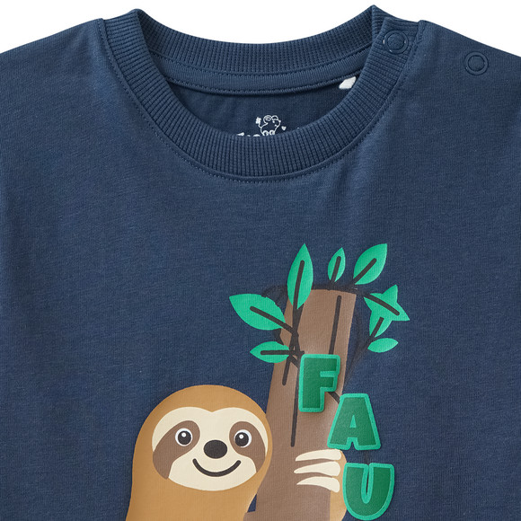 Baby T-Shirt mit Faultier-Motiv