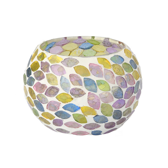 Windlicht in mozaïeklook