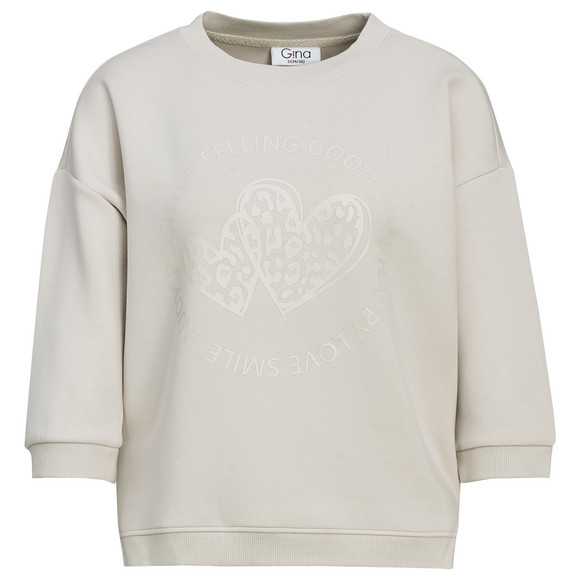 Damen Sweatshirt mit 3/4-Arm