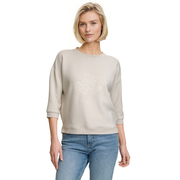 Damen Sweatshirt mit 3/4-Arm