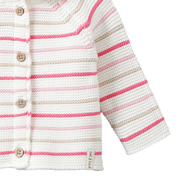 Newborn Strickjacke mit Öhrchen