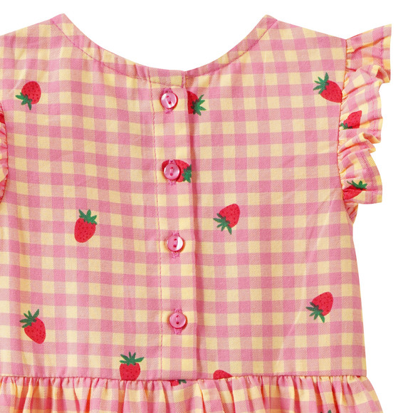 Baby Kleid mit Erdbeer-Print