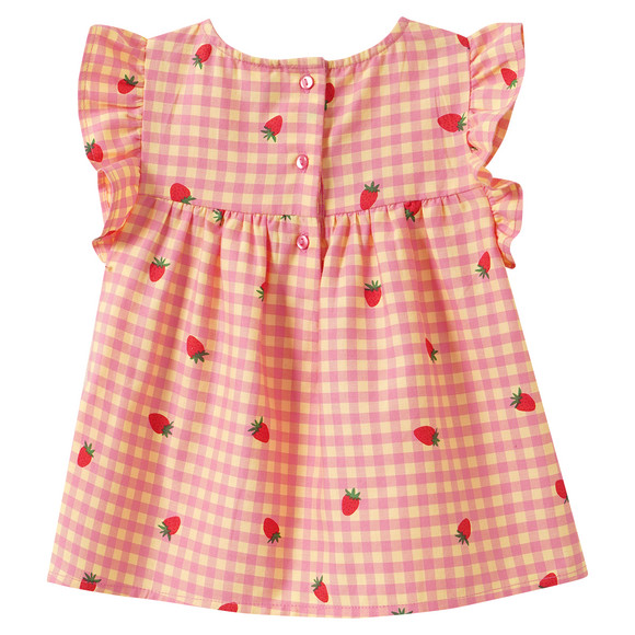Babyblouse met aardbei print