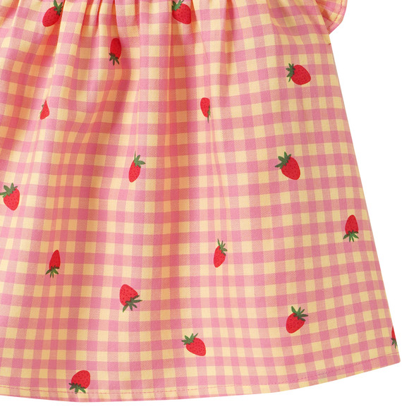 Babyblouse met aardbei print
