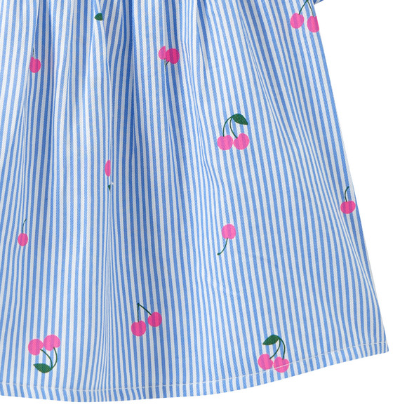 Babyblouse met kersenprint