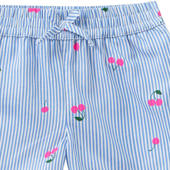 Baby Shorts mit Kirschen-Print