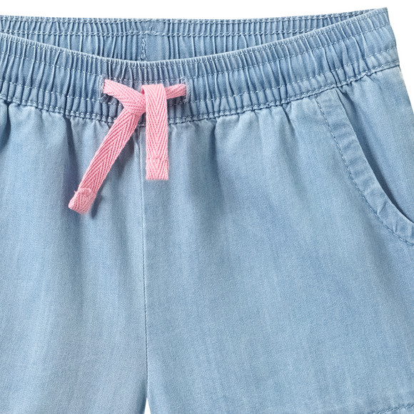 Baby Shorts in Denim-Optik