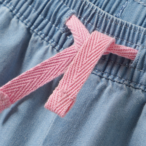 Baby Shorts in Denim-Optik