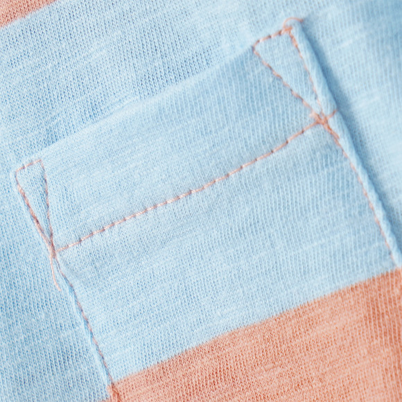 Baby T-shirt met borstzak