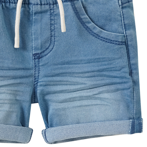 Baby Jeansshorts mit Tunnelzug