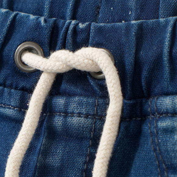 Baby Jeansshorts mit Tunnelzug