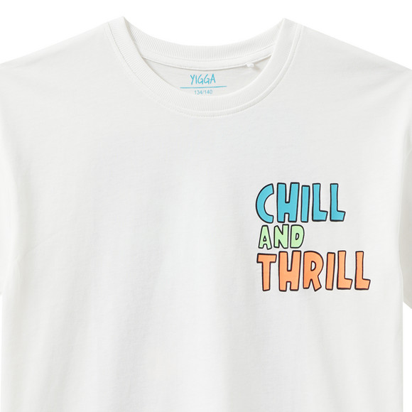 Jungen T-Shirt mit Rücken-Print