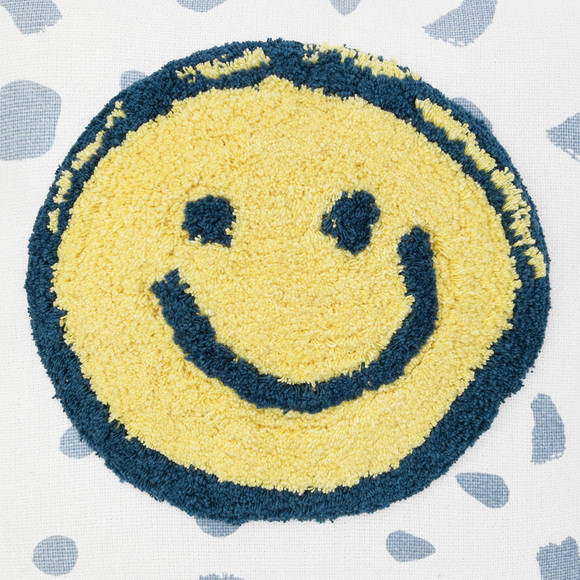 Kissenhülle mit getuftetem Motiv