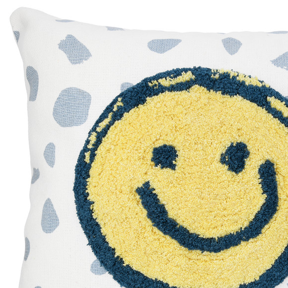 Kissenhülle mit getuftetem Motiv