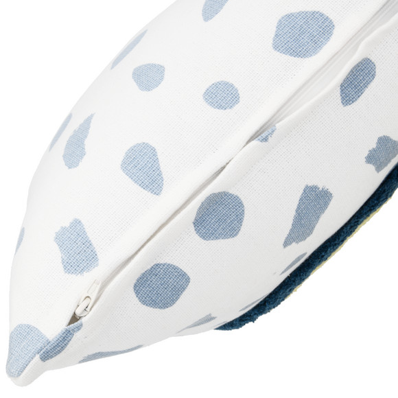 Kissenhülle mit getuftetem Motiv