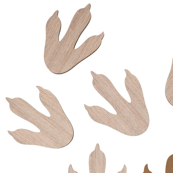 Wanddeko-Set aus Holz