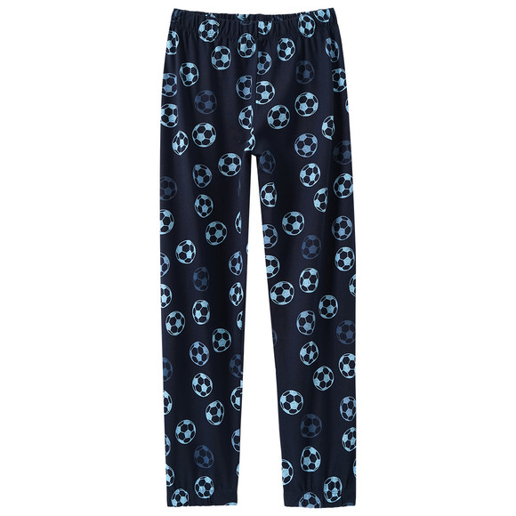 Jungen Schlafanzug mit Fußball-Print
