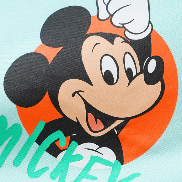 3 Micky Maus Unterhemden mit Prints