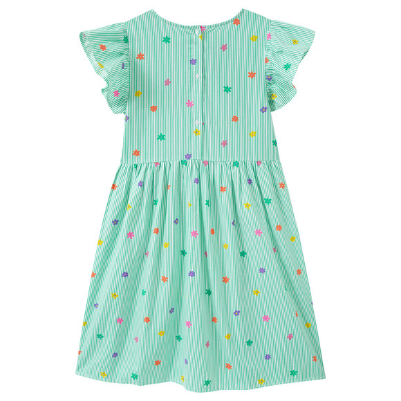 Meisjesjurk met bloemenprint