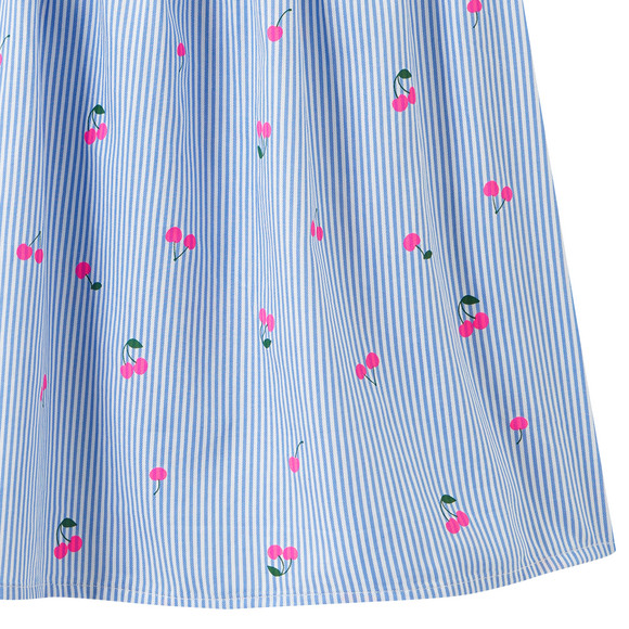 Mädchen Bluse mit Kirschen-Print