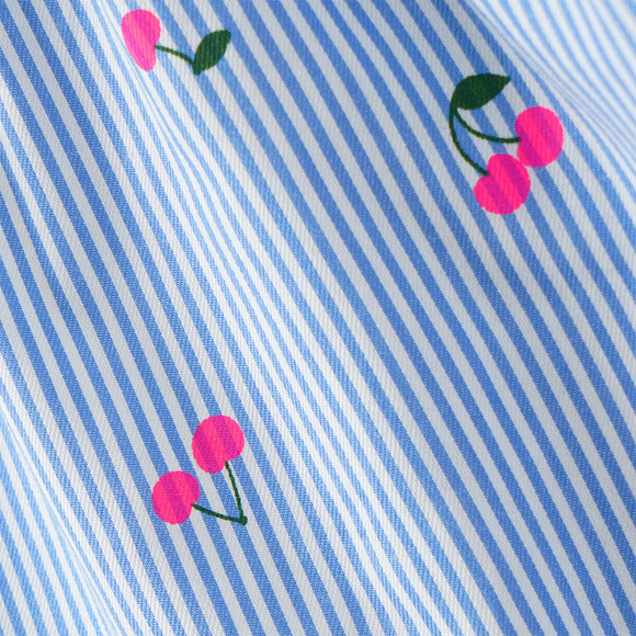 Meisjesshorts met kersenprint