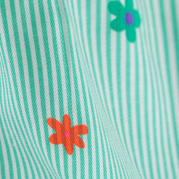 Meisjesshorts met bloemenprint