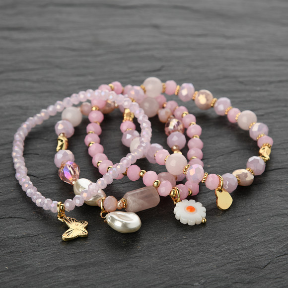 4 Damen Armbänder im Set