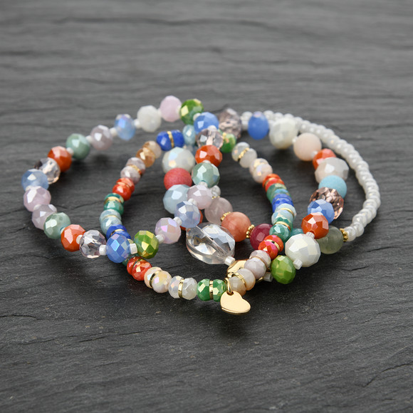 4 Damen Armbänder im Set
