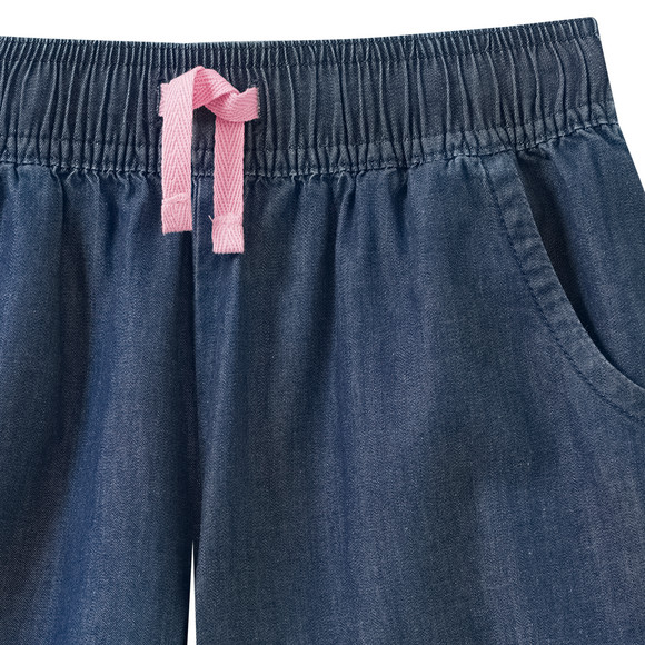 Mädchen Shorts in Denim-Optik