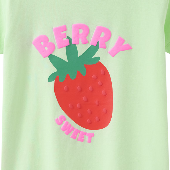 Meisjes T-shirt met print op de voorkant