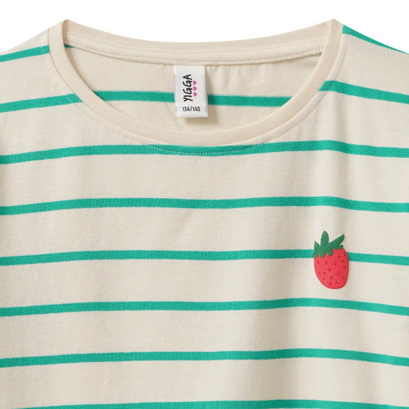 Mädchen T-Shirt mit Streifen