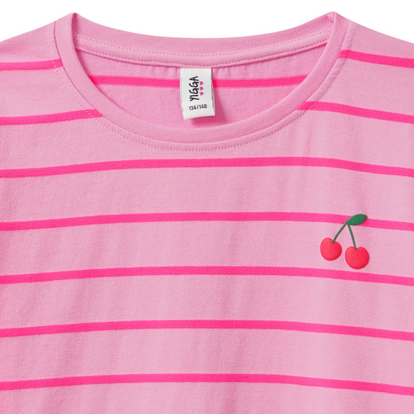 Mädchen T-Shirt mit Streifen