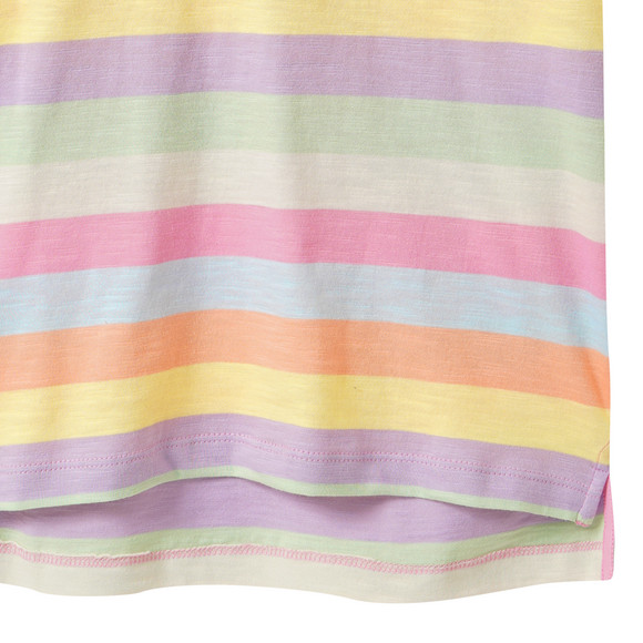 Mädchen T-Shirt mit Herz-Tasche