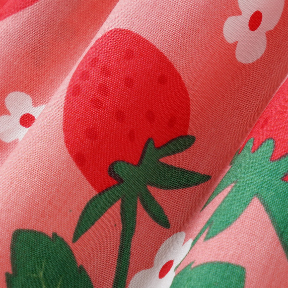 Meisjesjurk met all-over print