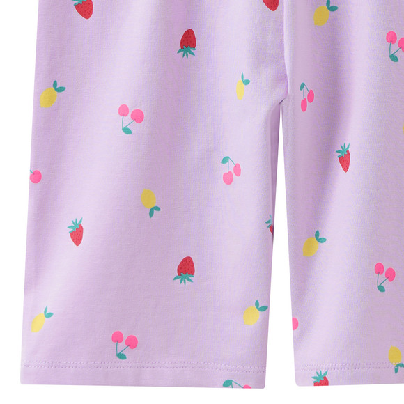 Mädchen Radler mit Allover-Print