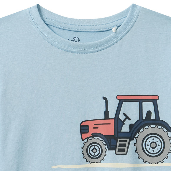 Jungen T-Shirt mit Traktor-Print