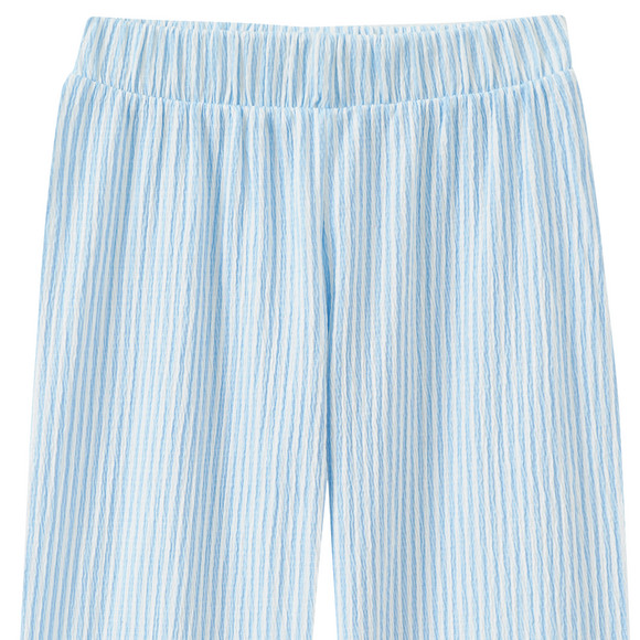 Mädchen Wide-Leg-Hose mit Streifen