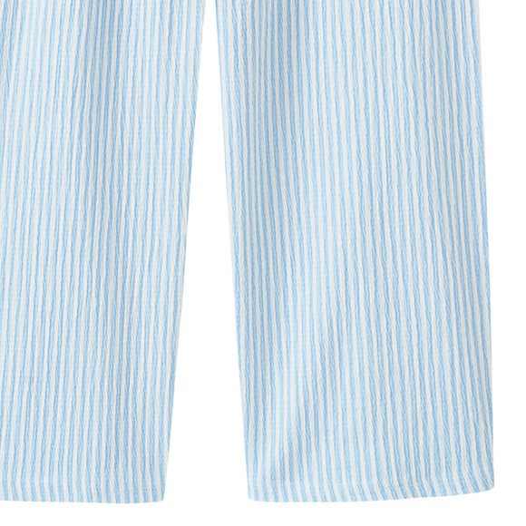 Mädchen Wide-Leg-Hose mit Streifen