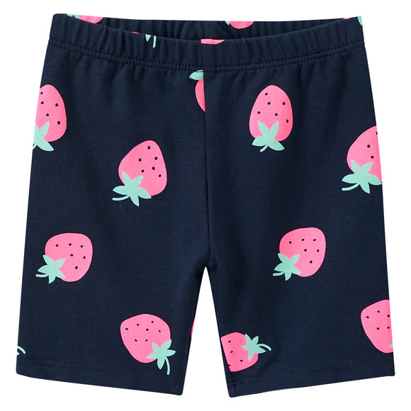 Baby Radler mit Allover-Print dunkelblau / pink