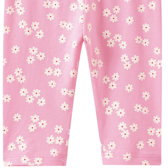 Baby Capri-Leggings mit Allover-Print