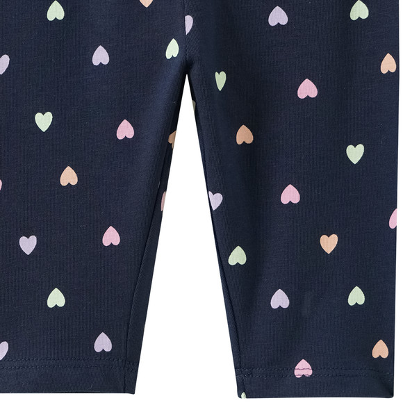 Baby Capri-Leggings mit Allover-Print